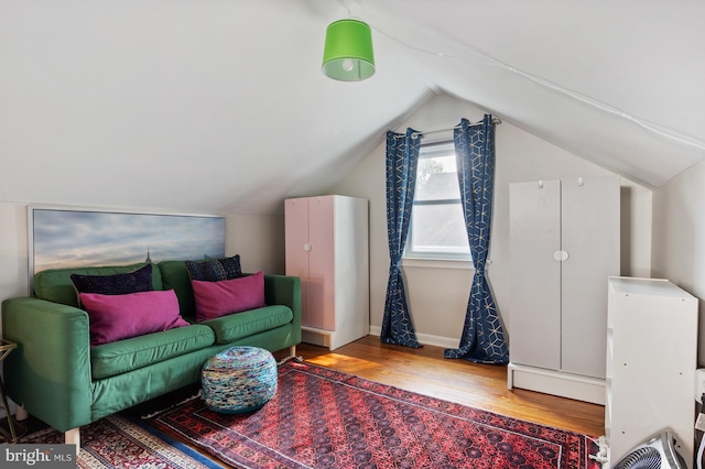4741 20th St N, Arlington, VA 22207 - bonus room featuring wood finished floors and lofted ceiling