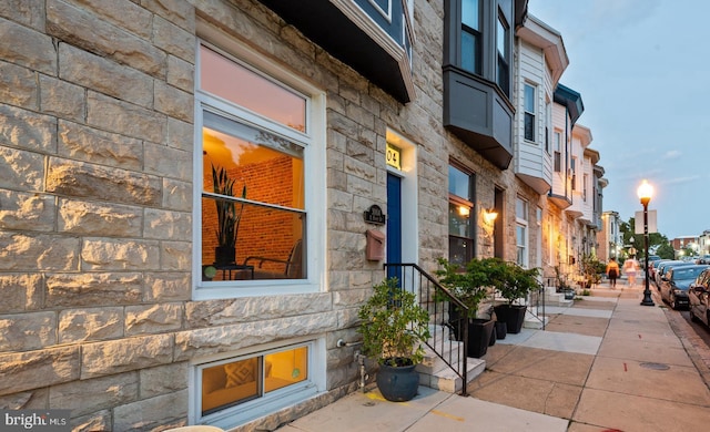 3004 E Pratt St, Baltimore, MD 21224 - entrance to property with stone siding