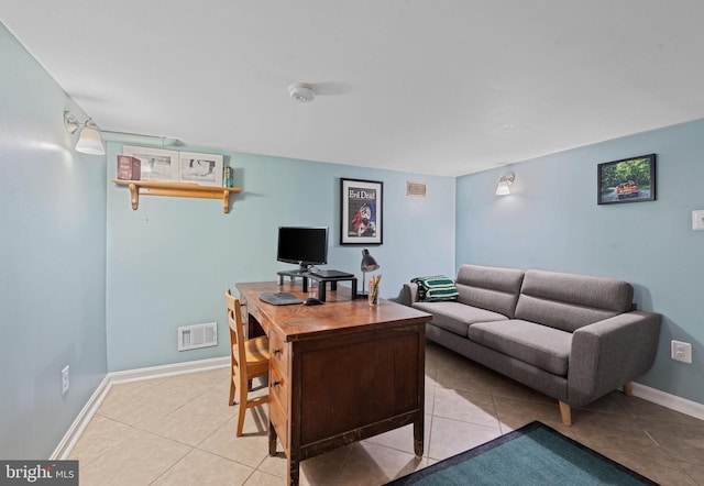 3004 E Pratt St, Baltimore, MD 21224 - living room with light tile patterned floors