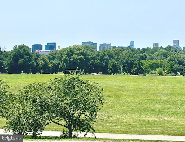 3004 E Pratt St, Baltimore, MD 21224 - view of community featuring a view of city and a yard