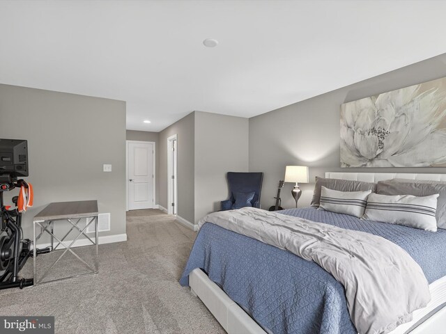 548 E Delp Rd, Lancaster, PA 17601 - carpeted bedroom featuring baseboards and recessed lighting