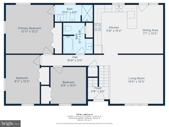 129 Deck Rd, Womelsdorf, PA 19567 - view of room layout