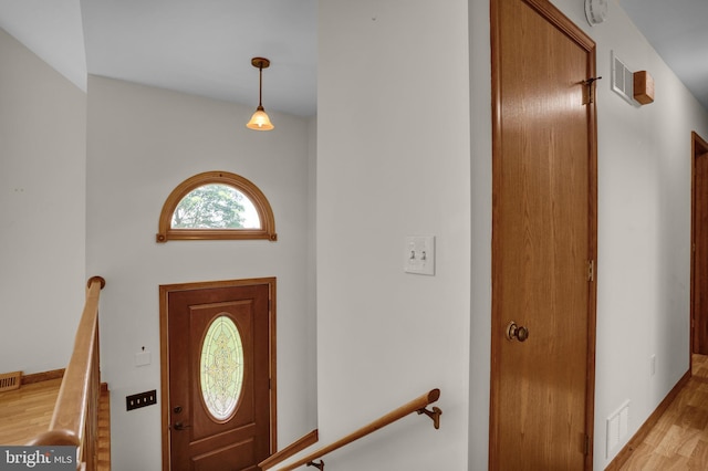 129 Deck Rd, Womelsdorf, PA 19567 - foyer featuring light wood-style floors
