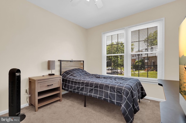 3363 Style Ave, Laurel, MD 20724 - carpeted bedroom featuring baseboards and ceiling fan