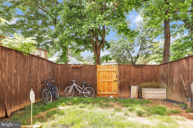 3363 Style Ave, Laurel, MD 20724 - fenced backyard featuring a gate