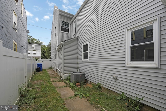 133 E Federal St, Burlington, NJ 08016 - view of home's exterior featuring central air condition unit