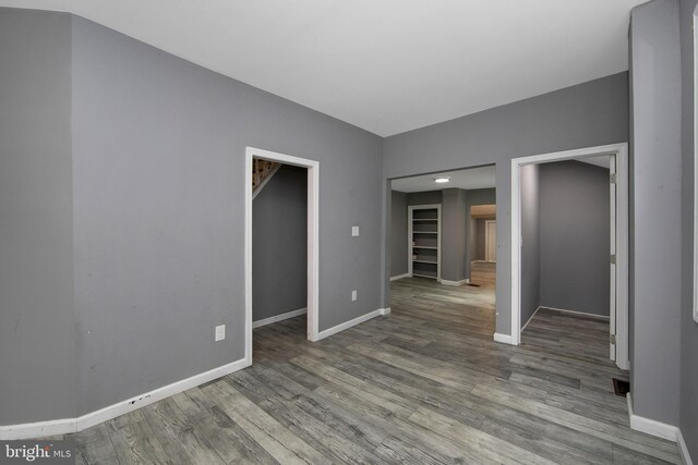 133 E Federal St, Burlington, NJ 08016 - unfurnished room with wood finished floors and baseboards