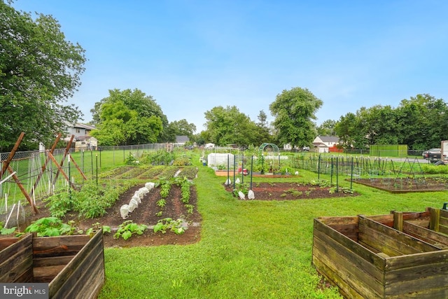 7719 Haines Ct, Laurel, MD 20707 - view of yard with a garden