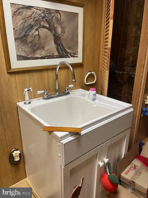 46 Carriage Stop Pl, Florence, NJ 08518 - detailed view of a sink and wooden walls