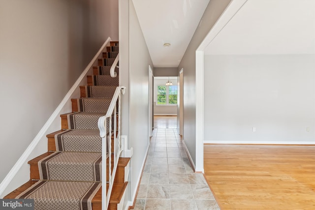 9523 Greencastle Ln, Lorton, VA 22079 - stairway with baseboards