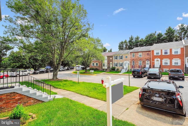 9523 Greencastle Ln, Lorton, VA 22079 - view of green lawn with a residential view