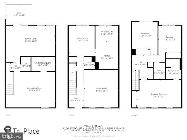 9523 Greencastle Ln, Lorton, VA 22079 - floor plan / room layout