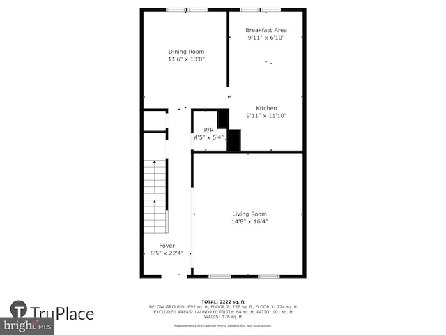 9523 Greencastle Ln, Lorton, VA 22079 - room layout