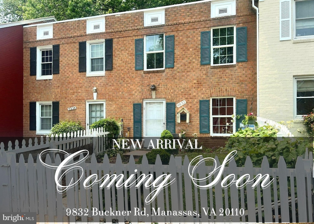 9832 Buckner Rd, Manassas, VA 20110 - view of front facade with brick siding