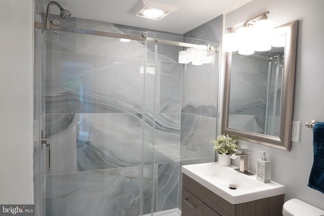 3700 N Rosser St Unit 104, Alexandria, VA 22311 - full bath with vanity and a stall shower