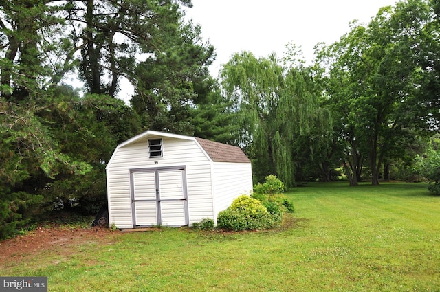 3202 Holly Ln, Cambridge, MD 21613 - view of shed featuring view of wooded area