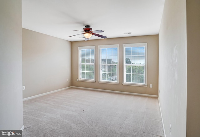 5968 Manorview Way, Alexandria, VA 22315 - empty room with ceiling fan and carpet