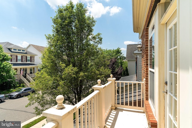 5968 Manorview Way, Alexandria, VA 22315 - view of balcony