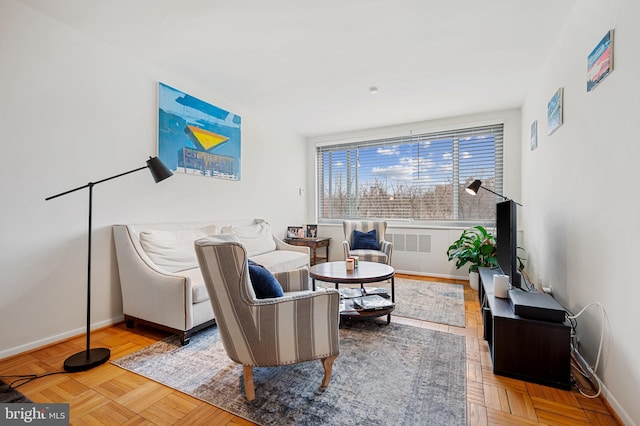 4200 Cathedral Ave NW Unit 1112, Washington, DC 20016 - living area featuring baseboards