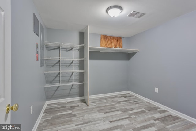 4109 Leisure Dr, Temple Hills, MD 20748 - washroom featuring wood finished floors and baseboards