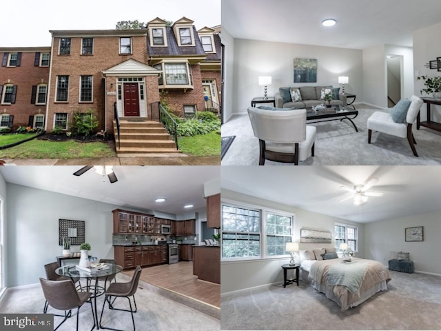 10447 Carriagepark Ct, Fairfax, VA 22032 - view of marketing collateral with multiple images