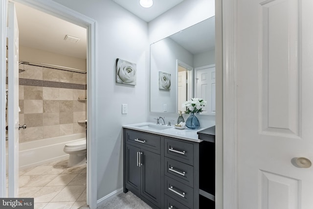 10447 Carriagepark Ct, Fairfax, VA 22032 - full bathroom with vanity and bathing tub / shower combination
