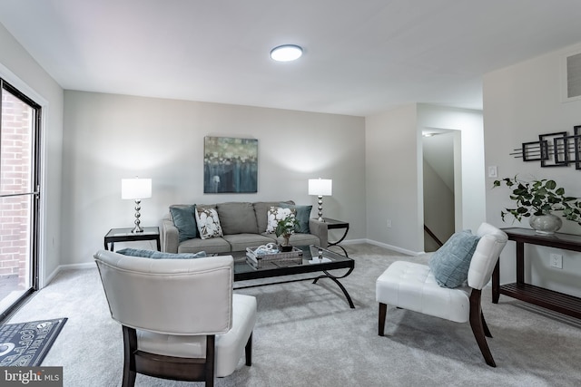 10447 Carriagepark Ct, Fairfax, VA 22032 - living area with light colored carpet