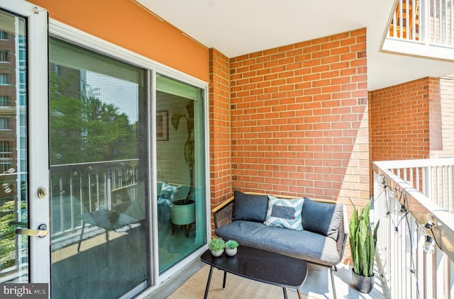 3101 N Hampton Dr Unit 314, Alexandria, VA 22302 - view of balcony