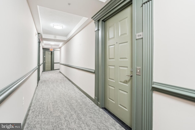 3101 N Hampton Dr Unit 314, Alexandria, VA 22302 - hallway with carpet floors and baseboards