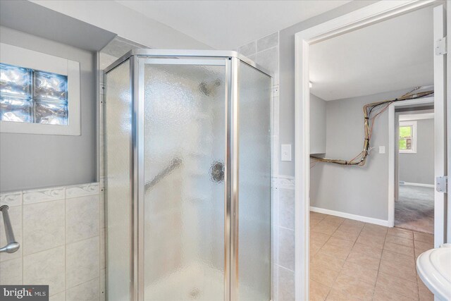 3910 The Alameda, Baltimore, MD 21218 - full bath featuring a stall shower and tile patterned flooring