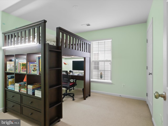3903 Beeker Mill Pl, Chantilly, VA 20151 - carpeted bedroom with baseboards and an office area