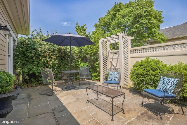1 Hedge Row Rd, Princeton, NJ 08540 - view of patio / terrace