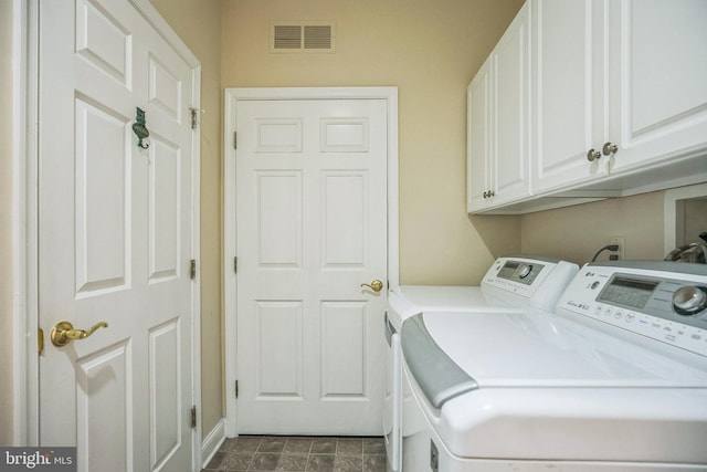 1 Hedge Row Rd, Princeton, NJ 08540 - laundry room with separate washer and dryer and cabinet space