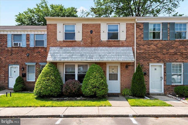 14 Providence Ave, Doylestown, PA 18901 - townhome / multi-family property featuring brick siding and cooling unit