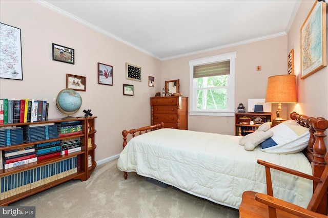 14 Providence Ave, Doylestown, PA 18901 - bedroom with ornamental molding, carpet, and baseboards