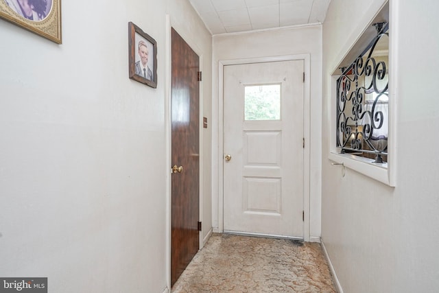 1103 Laurel Rd, Edgewater Park, NJ 08010 - doorway with baseboards