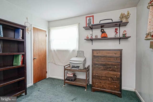 1103 Laurel Rd, Edgewater Park, NJ 08010 - living area with carpet flooring and baseboards