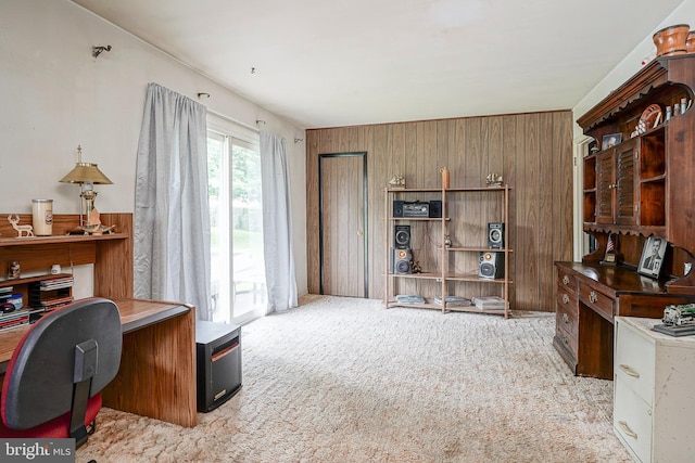 1103 Laurel Rd, Edgewater Park, NJ 08010 - office space featuring carpet and wood walls