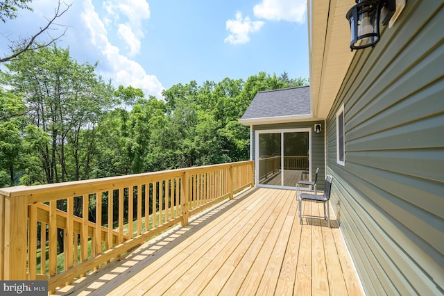 2968 Sulphur Springs Rd, Inwood, WV 25428 - deck featuring view of scattered trees