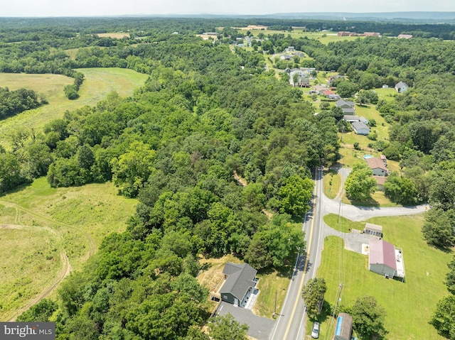 2968 Sulphur Springs Rd, Inwood, WV 25428 - aerial view of a heavily wooded area