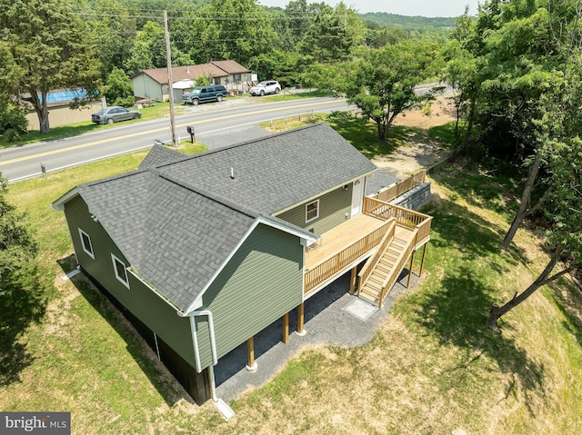 2968 Sulphur Springs Rd, Inwood, WV 25428 - view from above of property