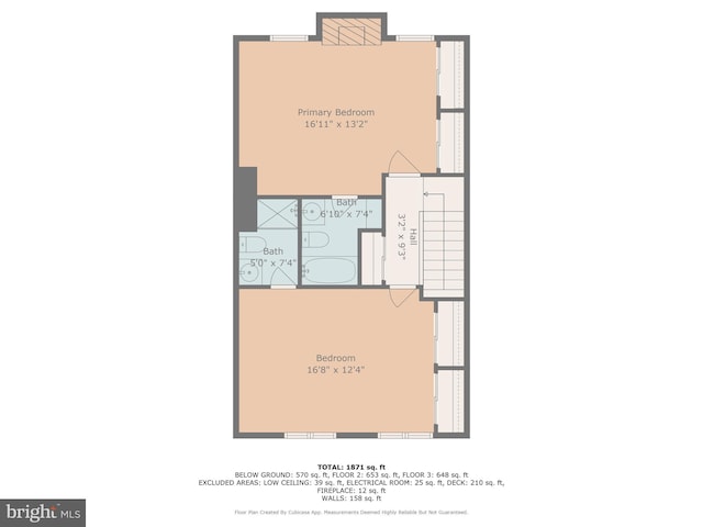 12307 Sandy Point Ct, Silver Spring, MD 20904 - view of property floor plan