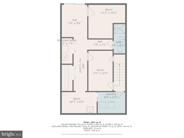 12307 Sandy Point Ct, Silver Spring, MD 20904 - view of property floor plan