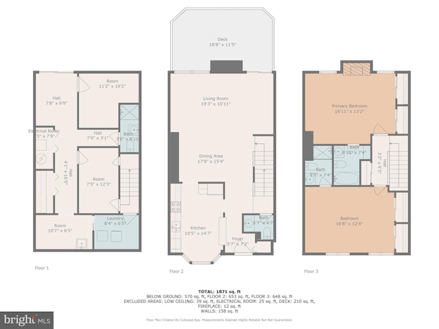 12307 Sandy Point Ct, Silver Spring, MD 20904 - view of floor plan / room layout