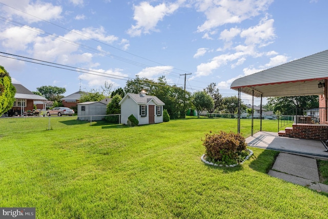 1513 Chapel Hill Dr, Baltimore, MD 21237 - view of yard with an outdoor structure