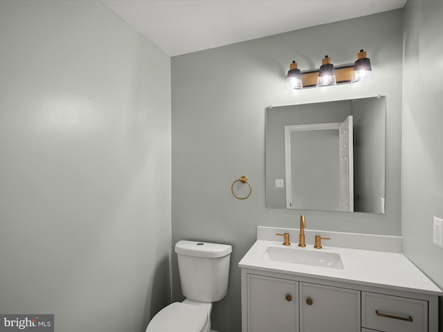 4300 Cullowhee Ct, Clinton, MD 20735 - bathroom with toilet and vanity
