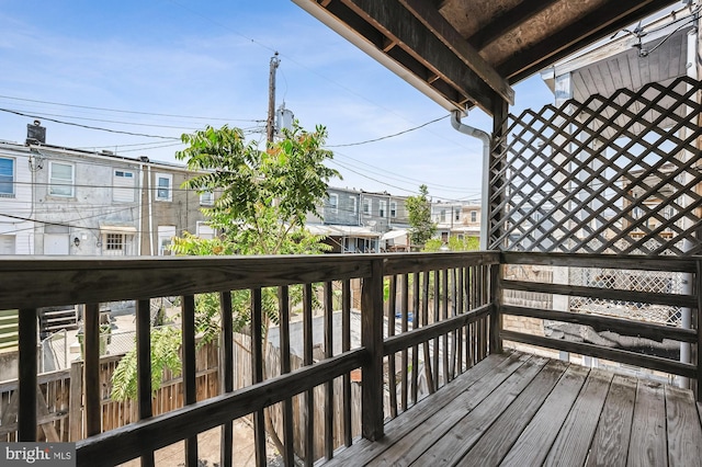 424 N Luzerne Ave N, Baltimore, MD 21224 - view of deck