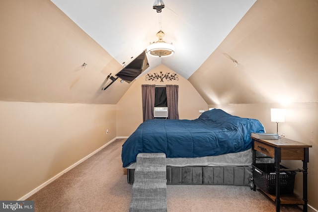 19 W Ave, Woodstown, NJ 08098 - carpeted bedroom with lofted ceiling and baseboards