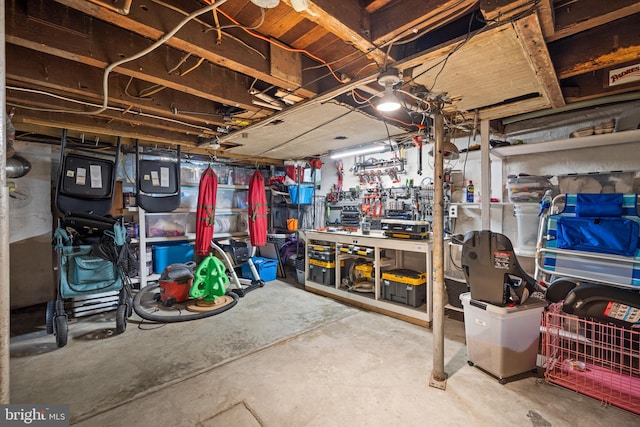 19 W Ave, Woodstown, NJ 08098 - view of unfinished below grade area