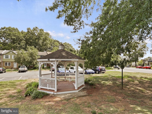 4807 Kempair Ct, Woodbridge, VA 22193 - view of yard featuring a gazebo